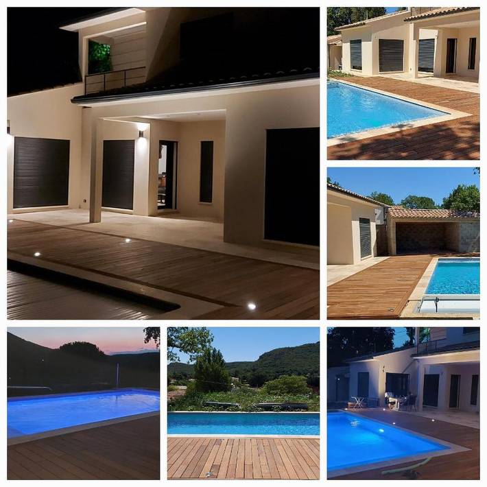 Location de vacances pour 8 personnes, avec vue ainsi que piscine et jardin, animaux acceptés à Gaujac - 2