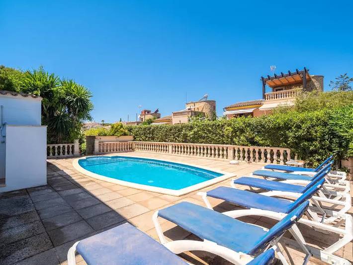 Finca für 4 Personen, mit Pool und Garten in Cala Mendia - 3