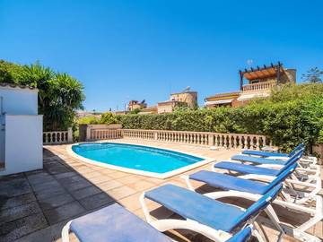 Villa in Cala Magrana, Manacor für 4 
