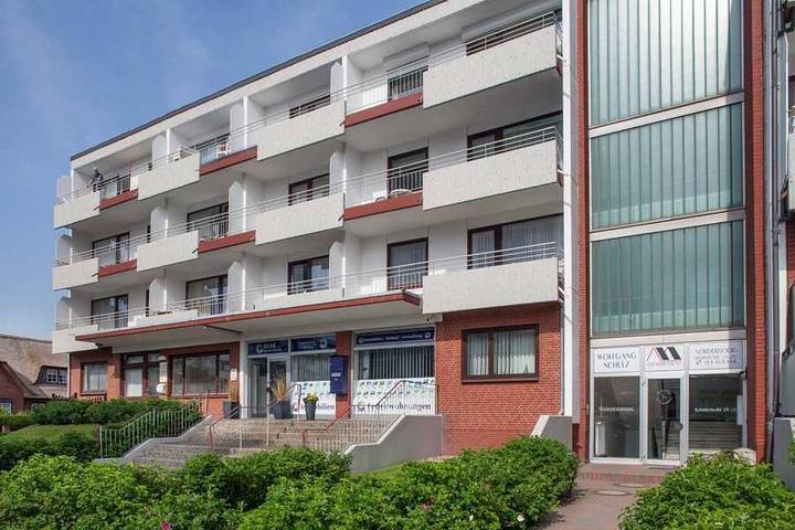 Ferienwohnung für 2 Personen, mit Balkon und Sauna auf Sylt