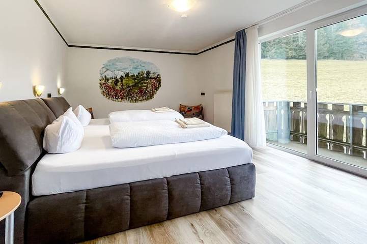 Ferienhaus für 3 Personen, mit Balkon und Sauna