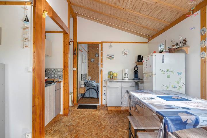 Chalet pour 4 personnes, avec bassin pour enfant et jardin en Bretagne - 4