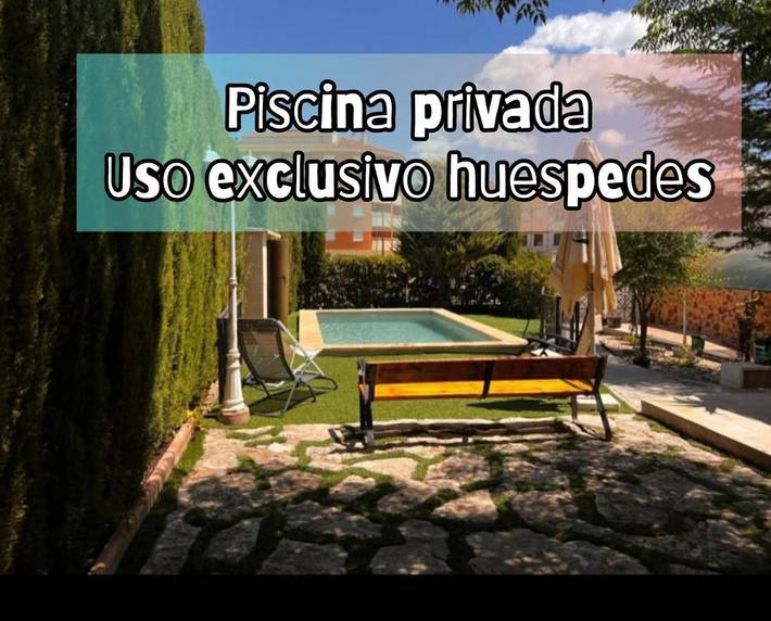 Casa rural para 20 personas, con Balcón y Terraza además de Jardín y Piscina en Sax - 2
