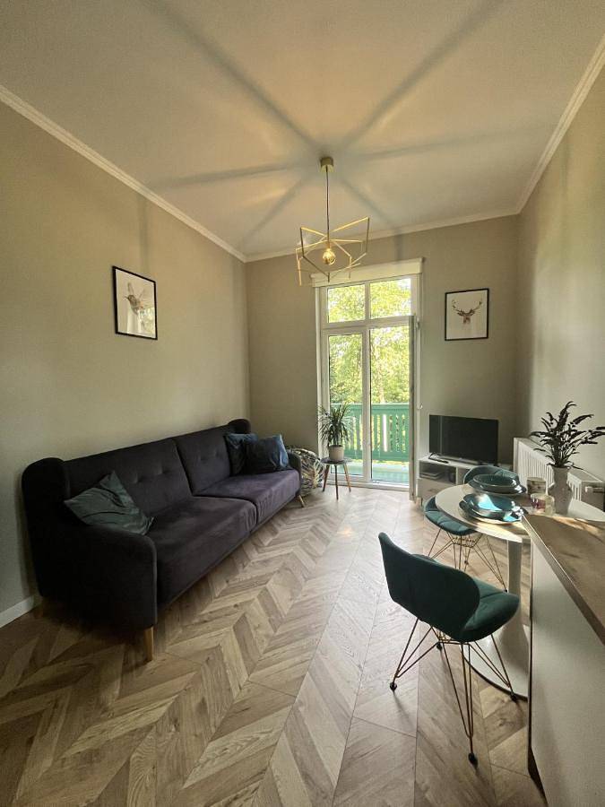 Apartament wakacyjny dla 2 osób, z ogród w Iwonicz-Zdrój