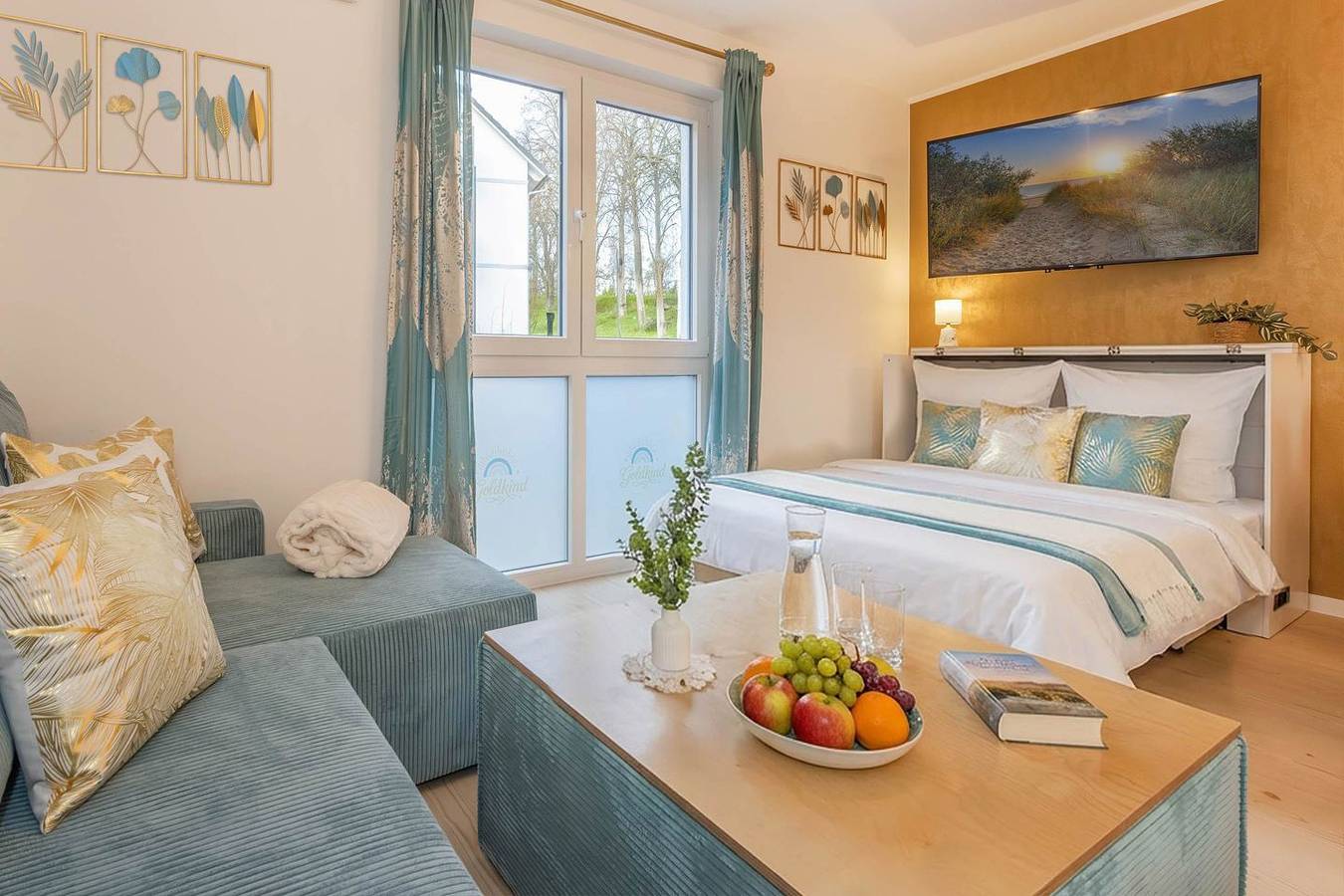 Ganze Wohnung, Ferienwohnung Goldkind in Kölpinsee – modern, strandnah & familienfreundlich in Kölpinsee, Loddin