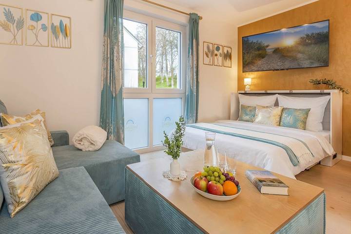 Ferienwohnung für 7 Personen, mit Terrasse, mit Haustier in Kölpinsee