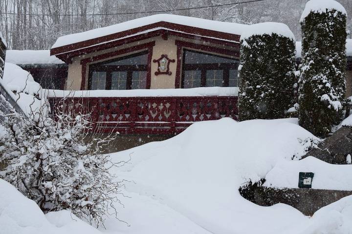 Ferienhaus für 6 Personen, mit Balkon und Garten in La Bresse - 4