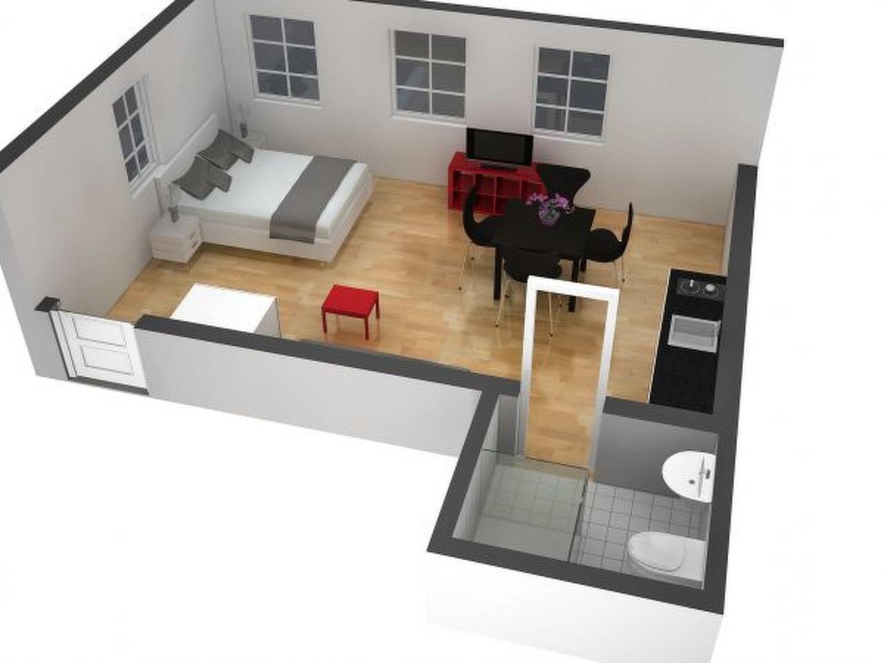 Ganze Wohnung, Ferienwohnung für 4 Personen in Zug, Kanton Zug