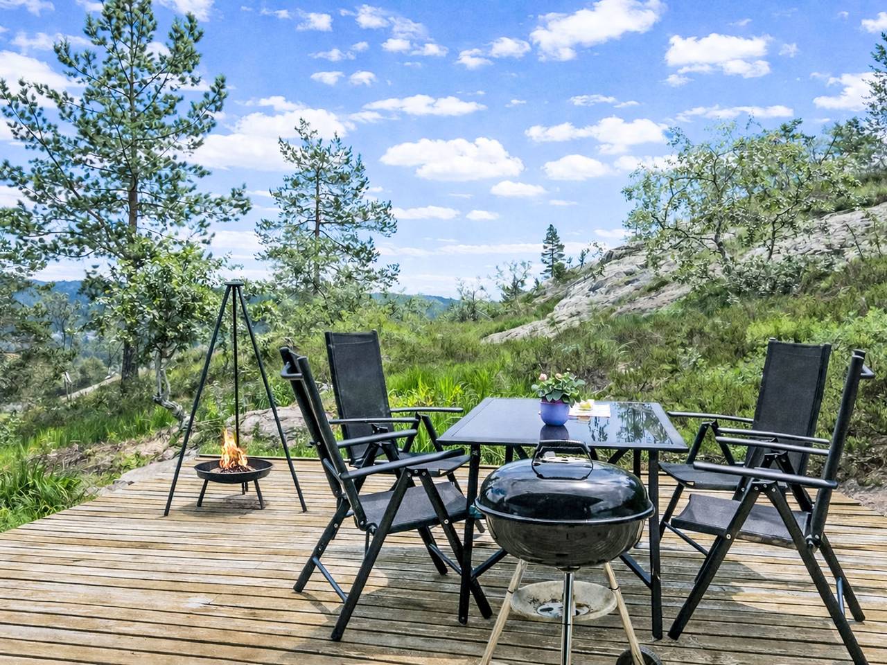 Fjellidyll in Drangedal