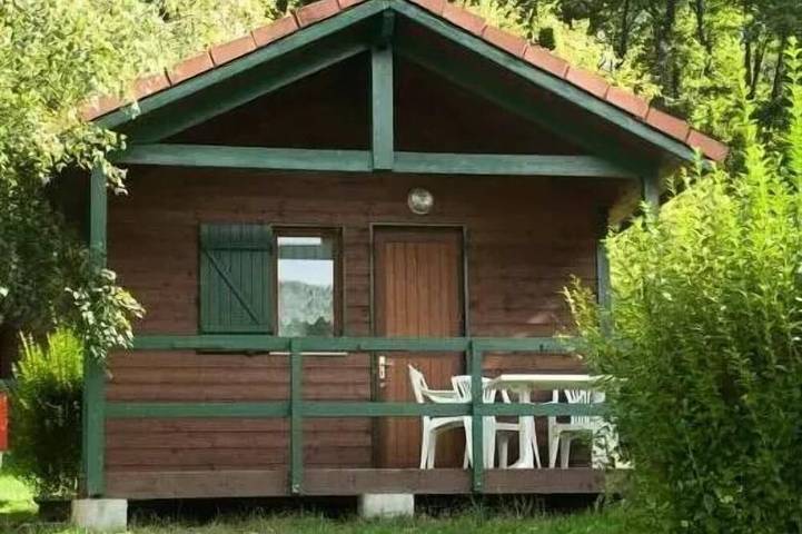 Chalet für 2 Personen, mit Terrasse im Elsass