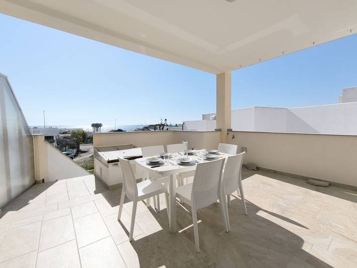 Ferienhaus für 10 Personen, mit Terrasse in Torre Vado