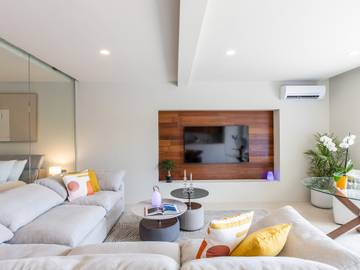 Gîte pour 2 personnes, avec terrasse et piscine dans Saint Martin