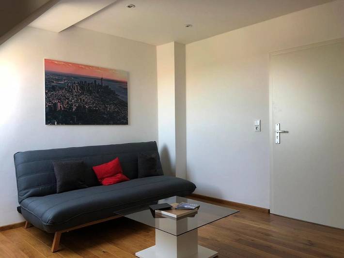 Ferienwohnung für 3 Personen, mit Terrasse und Garten sowie Ausblick in Steinheim