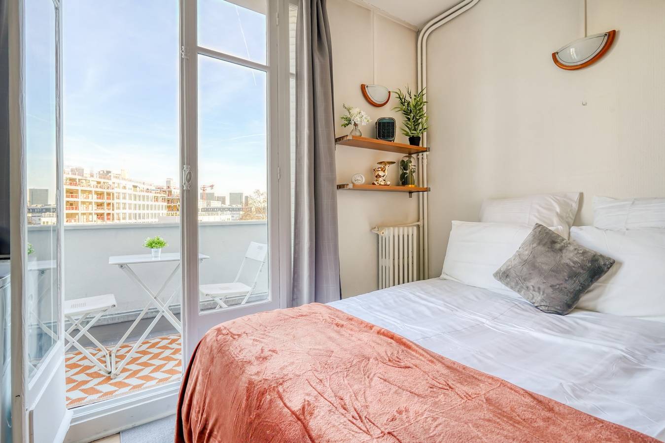 Geheel appartement, Appartement 'Terras en Comfort – Austerlitz' met Balkon en Wi-Fi in Parijs, Ile de France