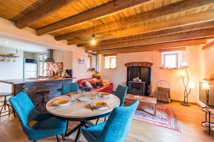Ferienhaus für 5 Personen, mit Terrasse und Garten
