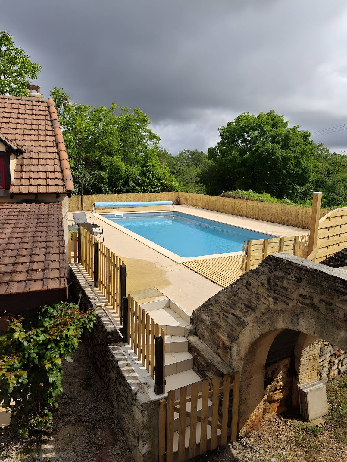 Gîte 'Du Mas De Palaille' avec piscine privée, Wi-Fi et climatisation in Salvagnac-Cajarc, Massif central