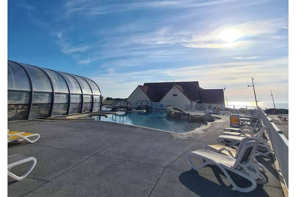 Mobil home Sea view Swimming pool - Camping Equihen plage in Équihen-Plage, Boulogne-sur-Mer region
