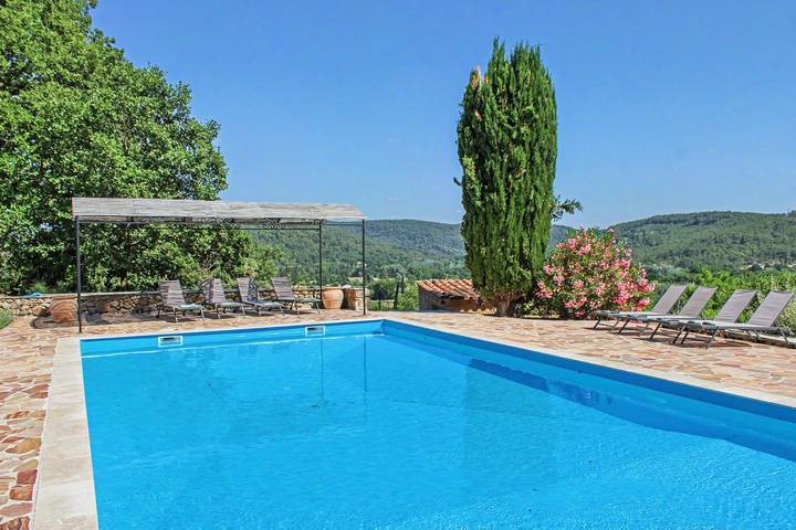Gîte pour 10 personnes, avec piscine à Salernes - 3