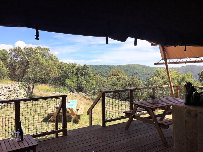 Glampings pour 5 personnes, avec piscine dans l' Hérault - 3