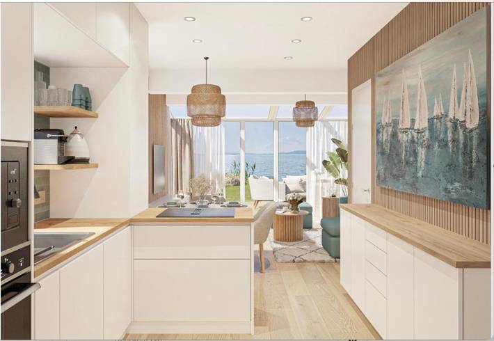 Ferienhaus für 6 Personen, mit Ausblick und Garten sowie Seeblick in Balatonlelle - 2