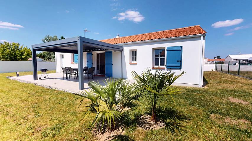 Villa pour 8 personnes, avec Terrasse ainsi que Jardin et Vue à Saint-Hilaire-de-Riez