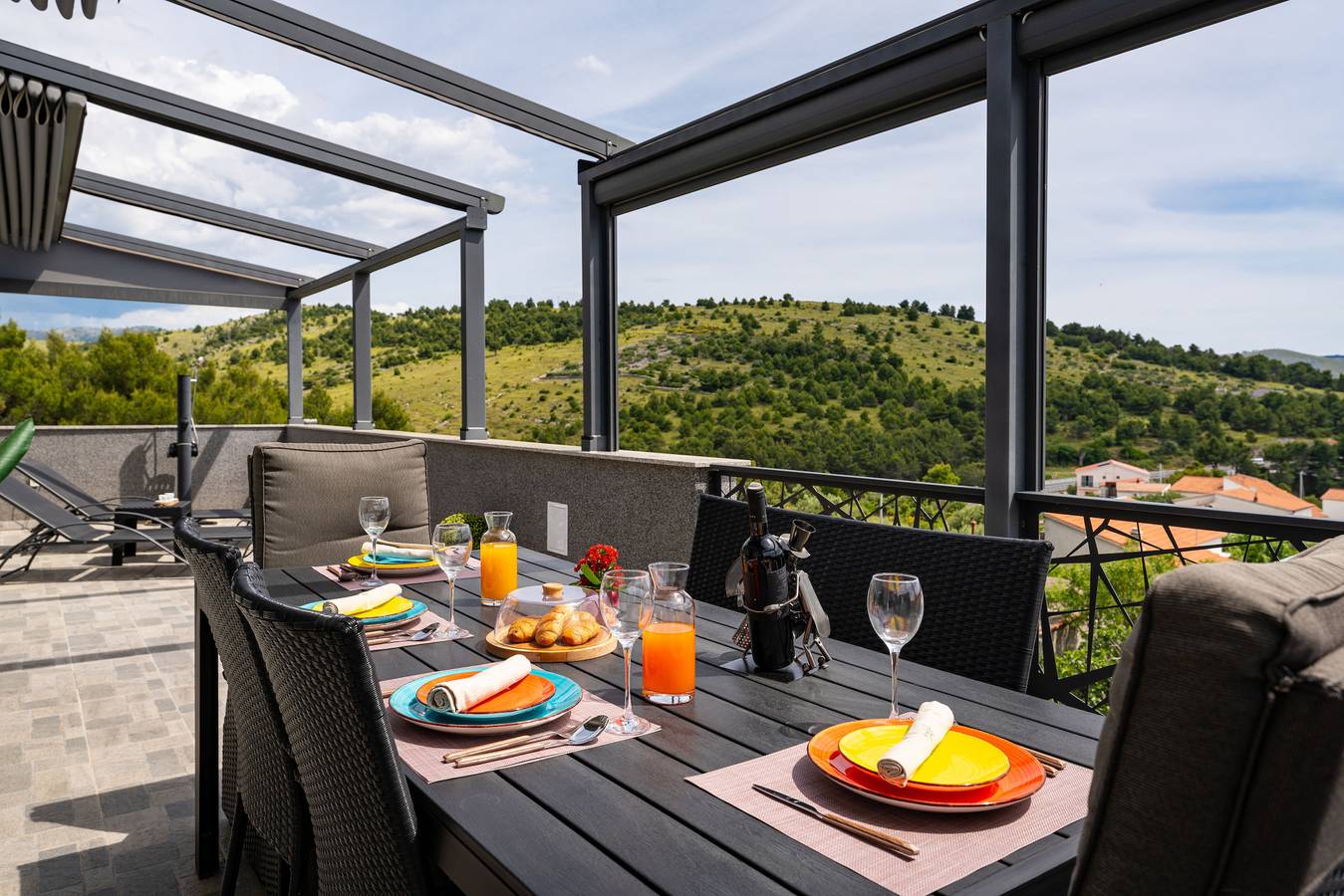 Ganze Wohnung, Sea view penthouse Nikita in Zaboric, Šibenik-Knin