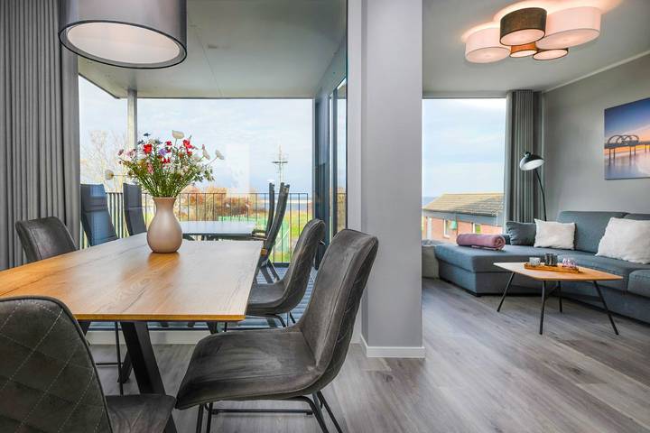 Ferienwohnung für 6 Personen, mit Sauna und Balkon in Marienleuchte