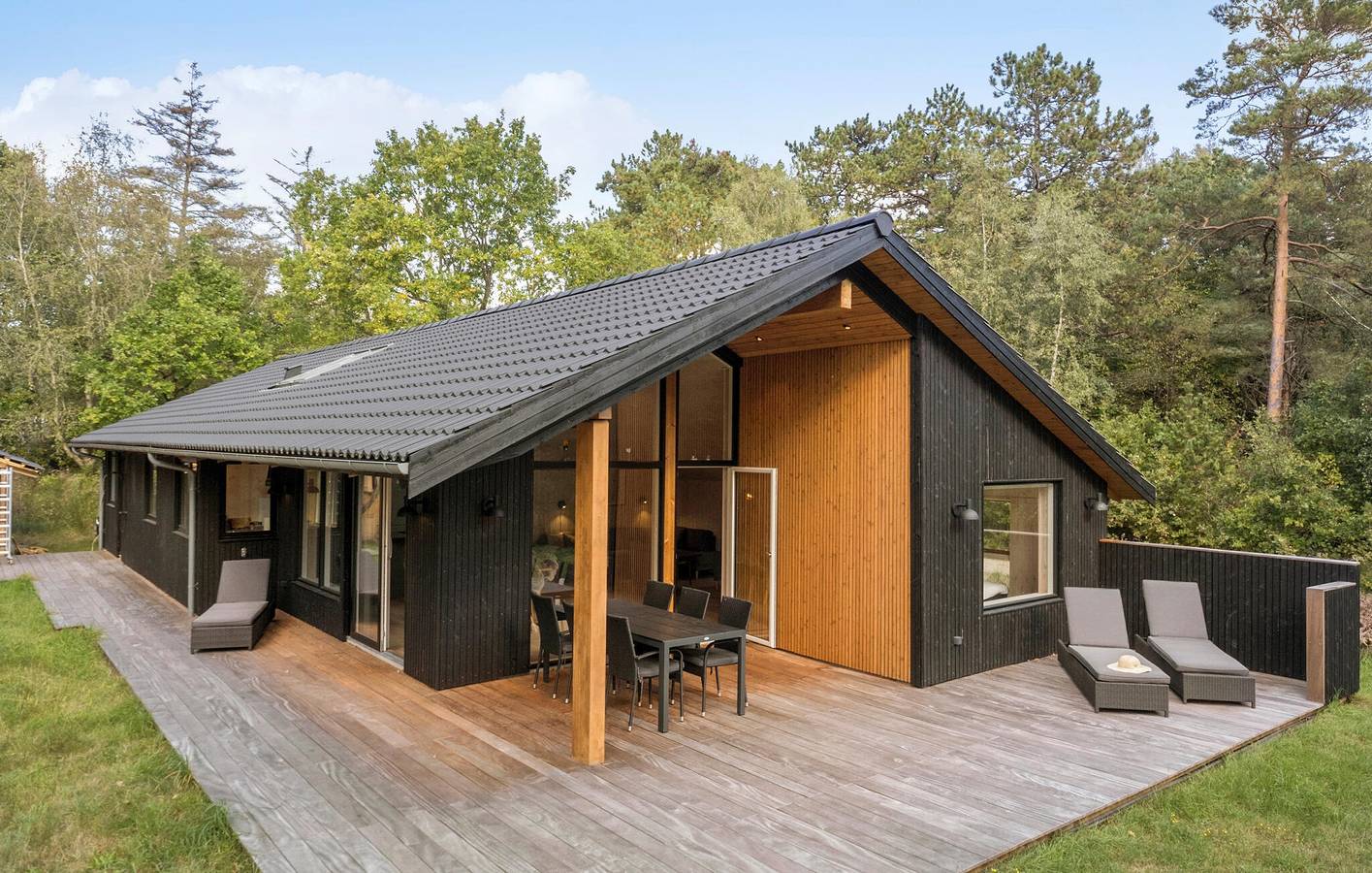 Ferienhaus für 8 Personen mit Whirlpool in Gudmindrup Lyng, Højby