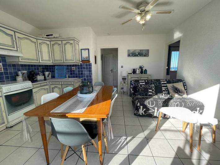 Gîte pour 5 personnes, avec balcon, animaux acceptés dans Plage Maillol - 4