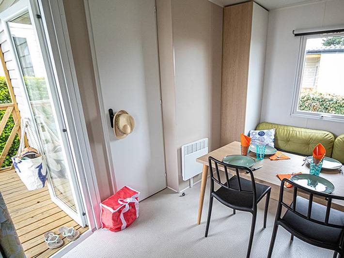 Camping Mirabel La Renaudière - Mobilheim 4 personen - Komfort 2 Zimmer in La Plaine-sur-Mer, Côte de Jade