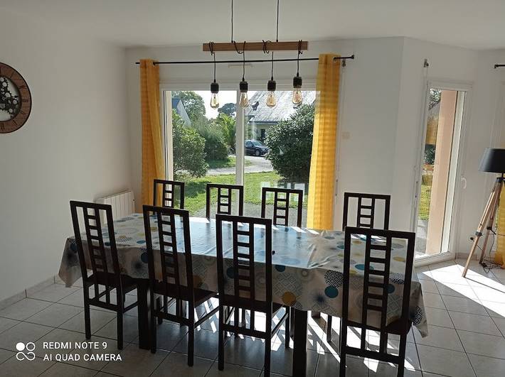 Gîte pour 9 personnes, avec terrasse dans Plage Kerleven - 4