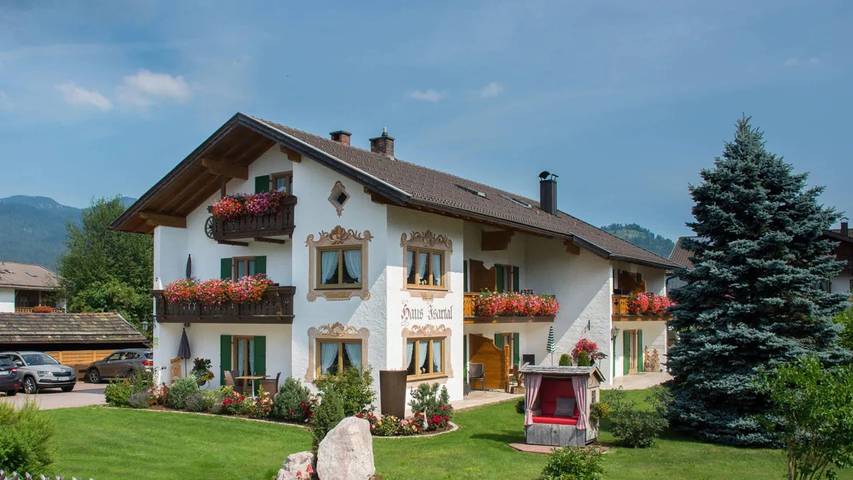 Ferienwohnung für 2 Personen, mit Terrasse in Krün