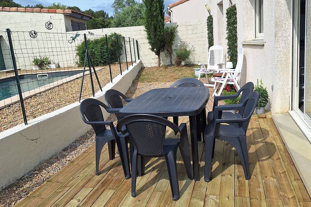 Villa alfabeta in Bizanet, Narbonne region