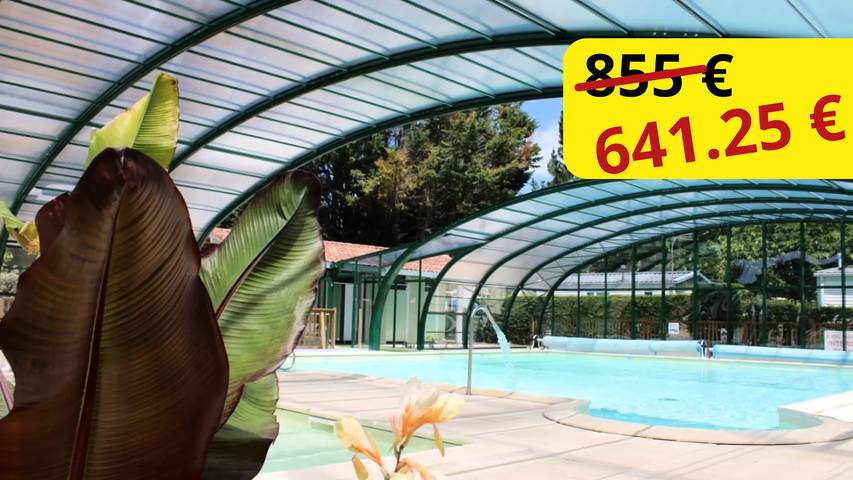 Camping für 2 Personen, mit Pool in Nouvelle-Aquitaine - 3