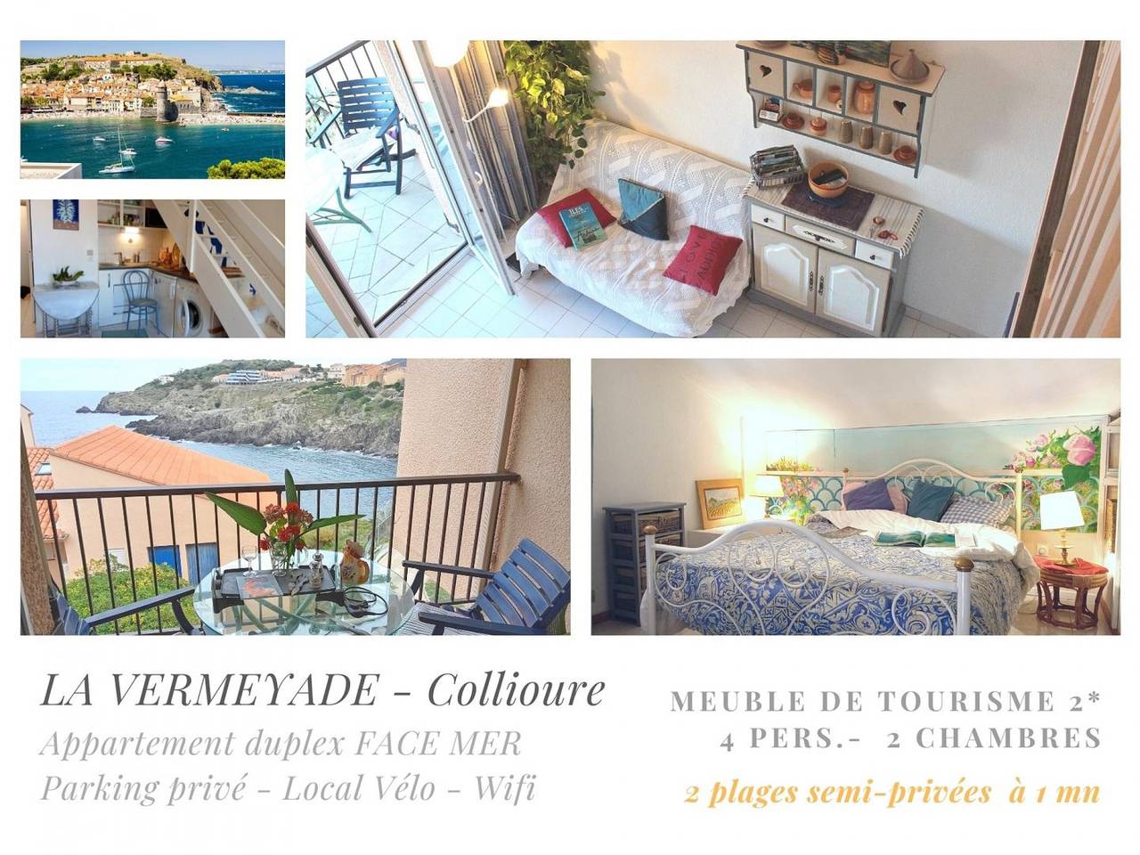 Les Roches Bleues in Côte Vermeille, Collioure