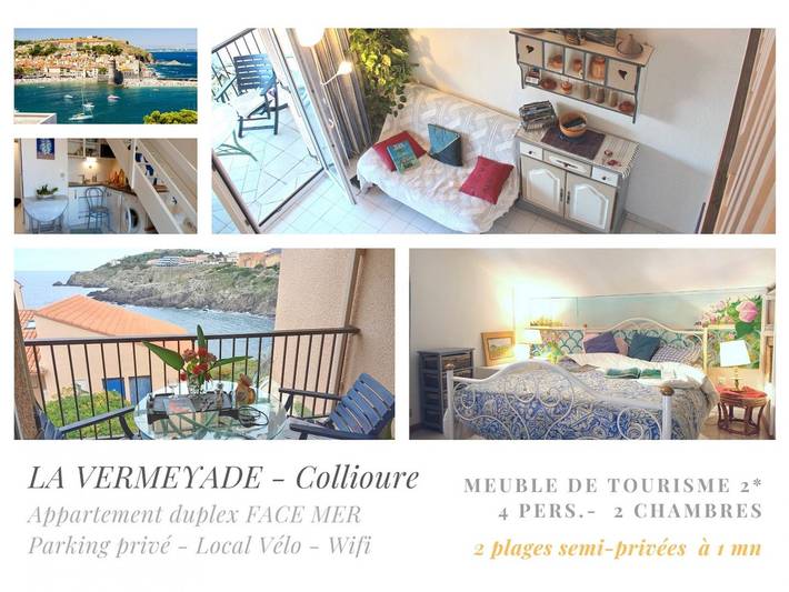 Gîte pour 2 personnes, avec balcon et jardin, animaux acceptés