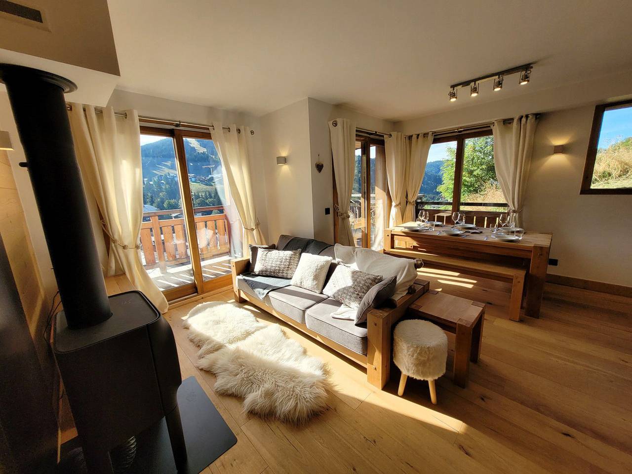 Chalet pour 6 Personnes dans Les Gets, Les Portes du Soleil
