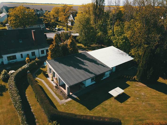 Ferienwohnung für 5 Personen, mit Terrasse und Garten sowie Ausblick in Klausdorf