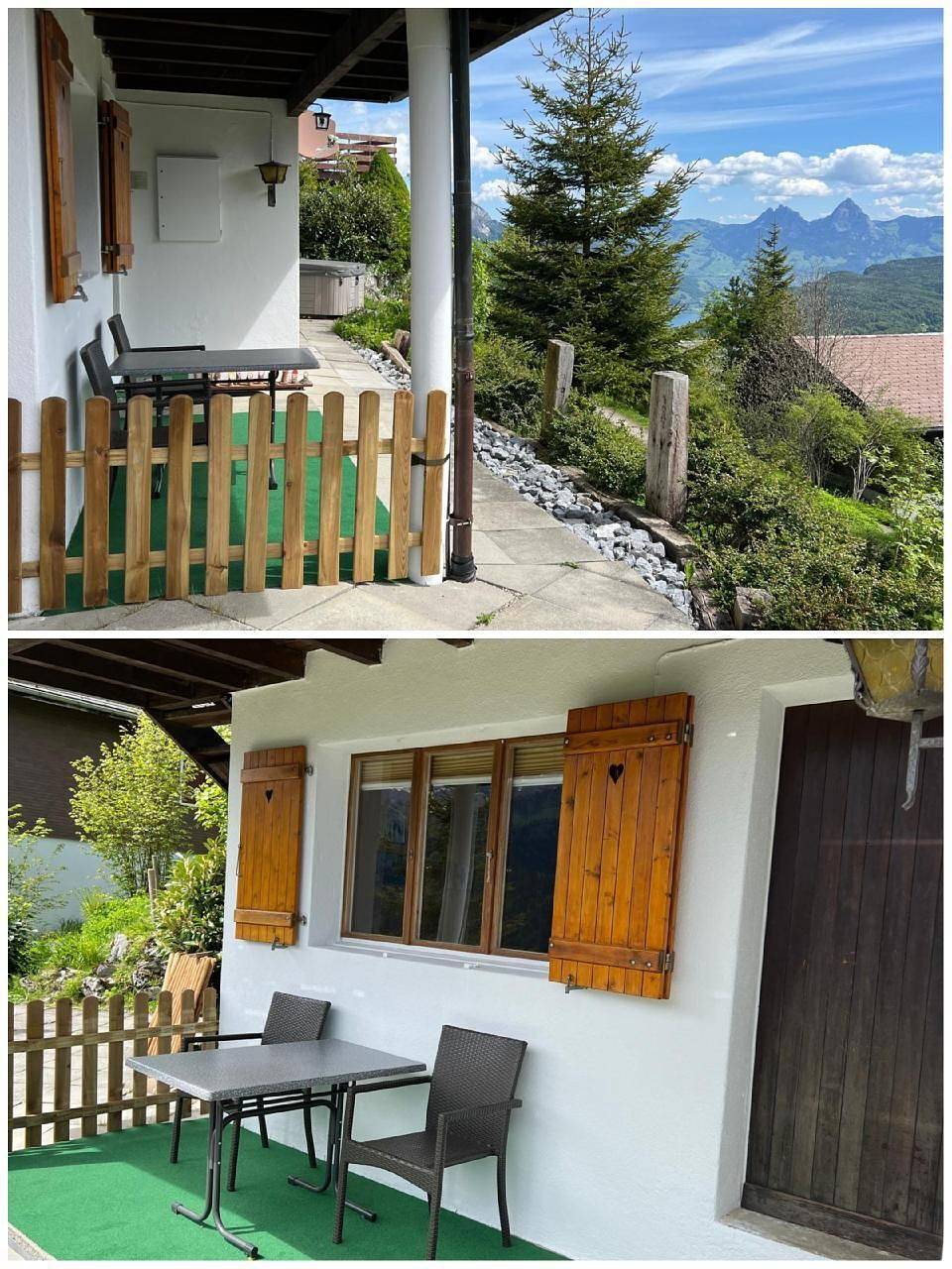Ganze Ferienwohnung, Chalet im Wander- und Skigebiet auf Stockhütte in Emmetten, Vierwaldstättersee