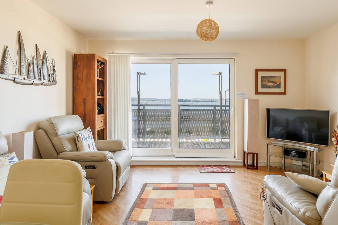 Apartamento entero, Ahoy - Balcony with Beautiful Harbour Views in Poole, Poole Harbour