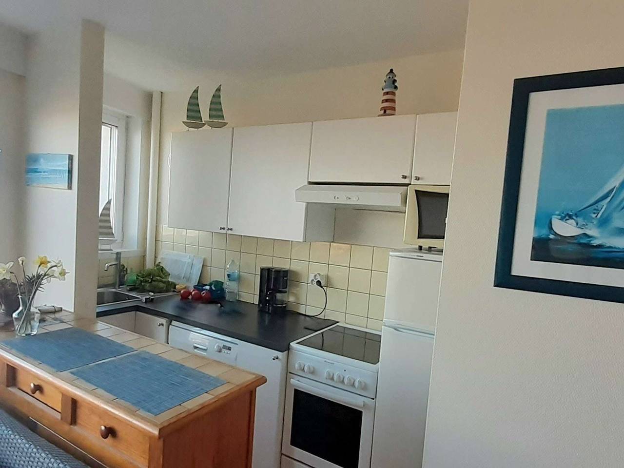 Apartamento entero, Apartamento vista al mar - 6 pers. in Cucq, Montreuil und Umgebung