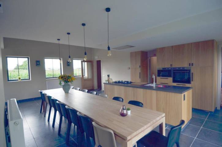 Ferienhaus für 16 Personen, mit Ausblick und Pool sowie Garten in Flandern - 4