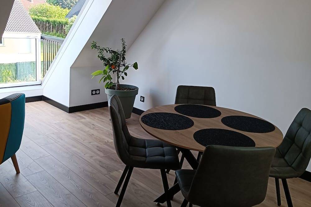 Appartement entier, Appartement avec terrasse et jardin in Bosc-le-Hard, Région de Dieppe