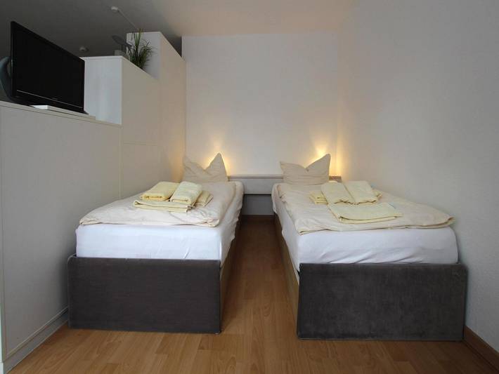Ferienwohnung für 2 Personen, mit Terrasse und Pool sowie Sauna auf Sylt