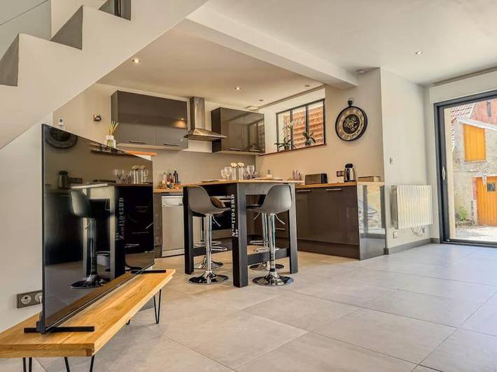 Gîte pour 6 personnes, avec terrasse, animaux acceptés à Sours