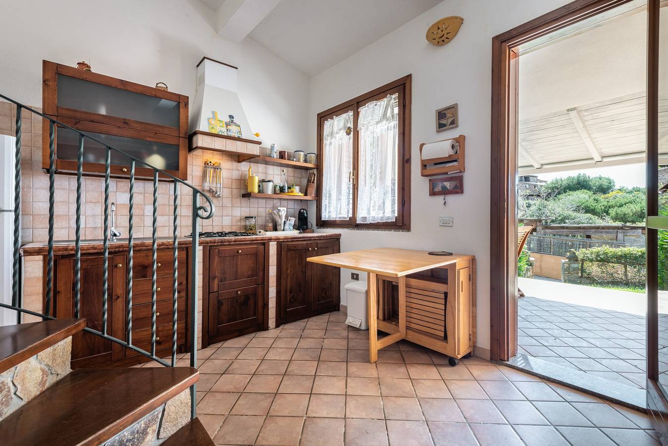 Ferienhaus "Villetta Luna" mit Klimaanlage, Garten & Terrasse in Punta Molentis, Simius
