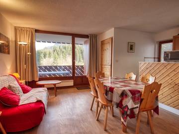 Gîte pour 6 personnes, avec balcon dans Station de Morillon
