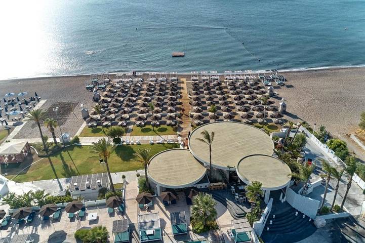 Appartement voor 4 personen, with Balkon and Terras as well as Zwembad and Uitzicht in Faliraki