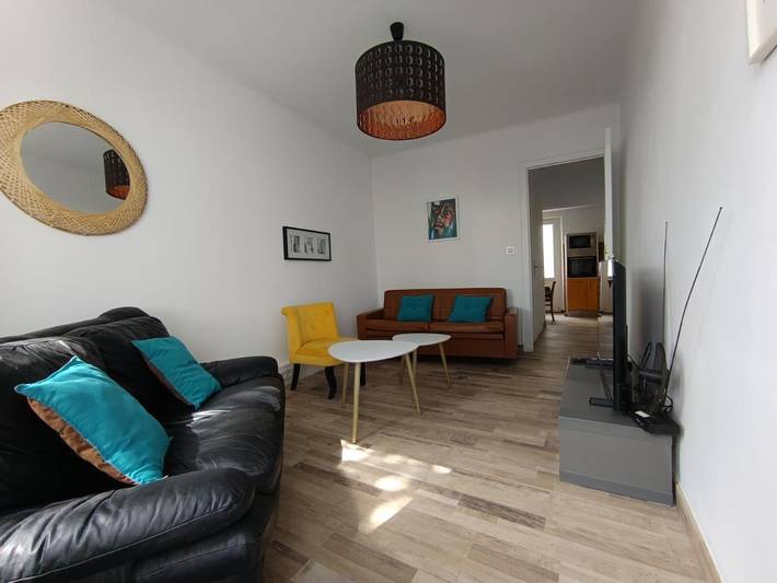 Maison de vacances pour 6 personnes, avec jardin, animaux acceptés