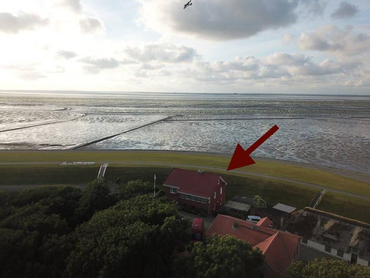 Ganze Ferienwohnung, Dat Kapitänshus - Fewo Frische Brise in Nordstrand (Gemeinde), Nordstrand
